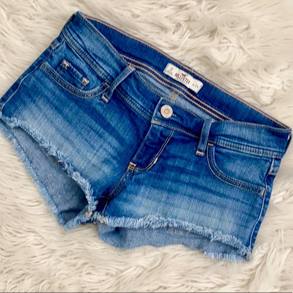 Hollister Pants - Hollister jean summer shorts low rise